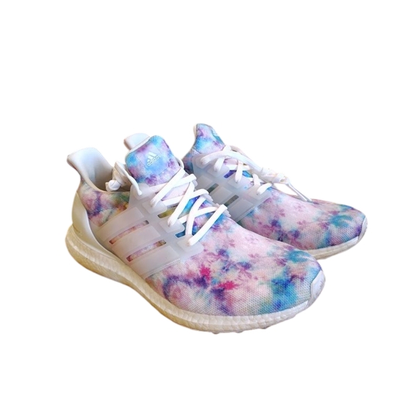 adidas Shoes - Adidas Woman's athletic Sneakers Ultra Boost DNA 4.0 Tie Dye size 11 EUC summer